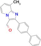 2-Biphenyl-4-yl-8-methyl-imidazo[1,2-a]pyridine-3-carbaldehyde