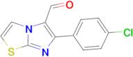 6-(4-Chloro-phenyl)-imidazo[2,1-b]thiazole-5-carboxaldehyde