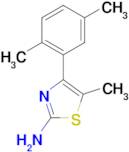 4-(2,5-Dimethyl-phenyl)-5-methyl-thiazol-2-ylamine