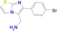 C-[6-(4-Bromo-phenyl)-imidazo[2,1-b]thiazol-5-yl]-methylamine oxalic acid salt