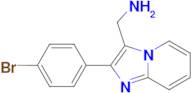C-[2-(4-Bromo-phenyl)-imidazo[1,2-a]pyridin-3-yl]-methylamine oxalate