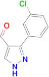 3-(3-Chloro-phenyl)-1H-pyrazole-4-carbaldehyde