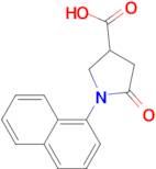 1-Naphthalen-1-yl-5-oxo-pyrrolidine-3-carboxylic acid