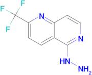 5-Hydrazino-2-(trifluoromethyl)-1,6-naphthyridine