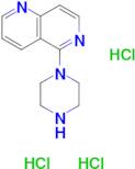 5-(Piperazin-1-yl)-1,6-naphthyridine trihydrochloride