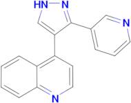 4-[3-(Pyridin-3-yl)-(1H)-pyrazol-4-yl]quinoline