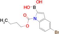 5-Bromo-N-(butoxycarbonyl)indole-2-boronic acid