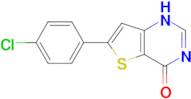 6-(4-Chlorophenyl)-3,4-dihydrothieno[3,2-d]-pyrimidin-4-one