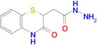 2-(3-Oxo-3,4-dihydro-2H-1,4-benzothiazin-2-yl)ethanohydrazide