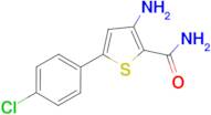 3-Amino-5-(4-chlorophenyl)thiophene-2-carboxamide