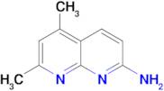 5,7-Dimethyl[1,8]naphthyridin-2-amine