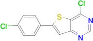 4-Chloro-6-(4-chlorophenyl)thieno[3,2-d]pyrimidine