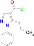 1-Phenyl-5-propyl-1H-pyrazole-4-carbonyl chloride