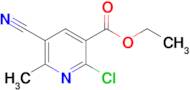 Ethyl 2-chloro-5-cyano-6-methylnicotinate