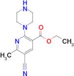 Ethyl 5-cyano-6-methyl-2-piperazinonicotinate