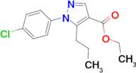 Ethyl 1-(4-chlorophenyl)-5-propyl-1H-pyrazole-4-carboxylate