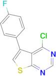 4-Chloro-5-(4-fluorophenyl)thieno[2,3-d]pyrimidine