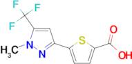 5-(1-Methyl-5-trifluoromethyl-1H-pyrazol-3-yl)-thiophene-2-carboxylic acid