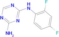 2-Amino-4-(2,4-difluorophenylamino)-1,3,5-triazine