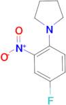 1-(4-Fluoro-2-nitrophenyl)pyrrolidine