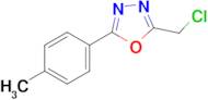 2-Chloromethyl-5-(4-methylphenyl)-1,3,4-oxadiazole