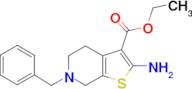 Ethyl 2-amino-6-benzyl-4,5,6,7-tetrahydrothieno[2,3-c]pyridine-3-carboxylate