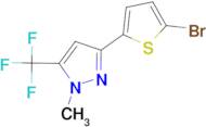 3-(5-Bromothiophen-2-yl)-1-methyl-5-(trifluoromethyl)-1H-pyrazole