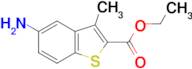 Ethyl 5-amino-3-methylbenzo[b]thiophene-2-carboxylate