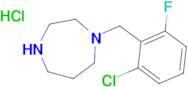1-(2-Chloro-6-fluorobenzyl)-1,4-diazepane hydrochloride