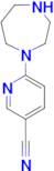 6-(1,4-Diazepan-1-yl)nicotinonitrile