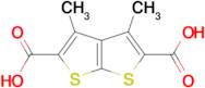 3,4-Dimethylthieno[2,3-b]thiophene-2,5-dicarboxylic acid