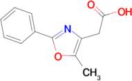 2-(5-Methyl-2-phenyl-1,3-oxazol-4-yl)acetic acid