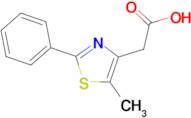 (5-Methyl-2-phenylthiazole-4-yl)acetic acid