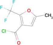 5-Methyl-2-(trifluoromethyl)-3-furoyl chloride,tech.