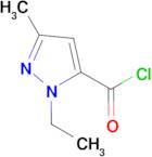 1-Ethyl-3-methylpyrazole-5-carbonyl chloride