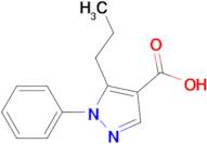 1-Phenyl-5-propylpyrazole-4-carboxylic acid