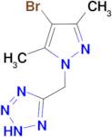 5-[(4-Bromo-3,5-dimethylpyrazol-1-yl)methyl]tetrazole