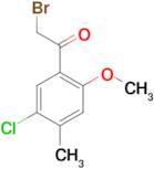 2-Bromo-1-(5-chloro-2-methoxy-4-methyl-phenyl)ethanone