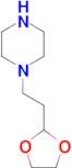 2-[2-(Piperazin-1-yl)-ethyl]-1,3-dioxolan