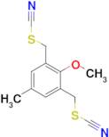 2,6-Bis(thiocyanatomethyl)-4-methylanisole