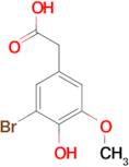 3-Bromo-4-hydroxy-5-methoxyphenylacetic acid