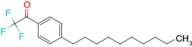 4-Decyl-a,a,a-trifluoroacetophenone
