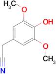 3,5-Dimethoxy-4-hydroxyphenyl acetonitrile