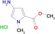 Methyl-4-amino-1-methyl pyrrole-2-carboxylate hydrochloride