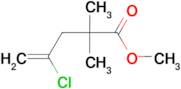 Methyl 4-chloro-2,2-dimethyl-4-pentenoate