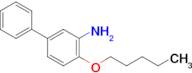 2-Pentyloxy-5-phenylaniline