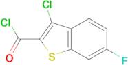 3-Chloro-6-fluorobenzo[b]thiophene-2-carbonylchloride