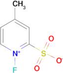 N-Fluoro-4-methylpyridinium-2-sulfonate