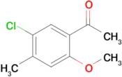 5-Chloro-2-methoxy-4-methylacetophenone
