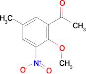 2-Methoxy-5-methyl-3-nitroacetophenone